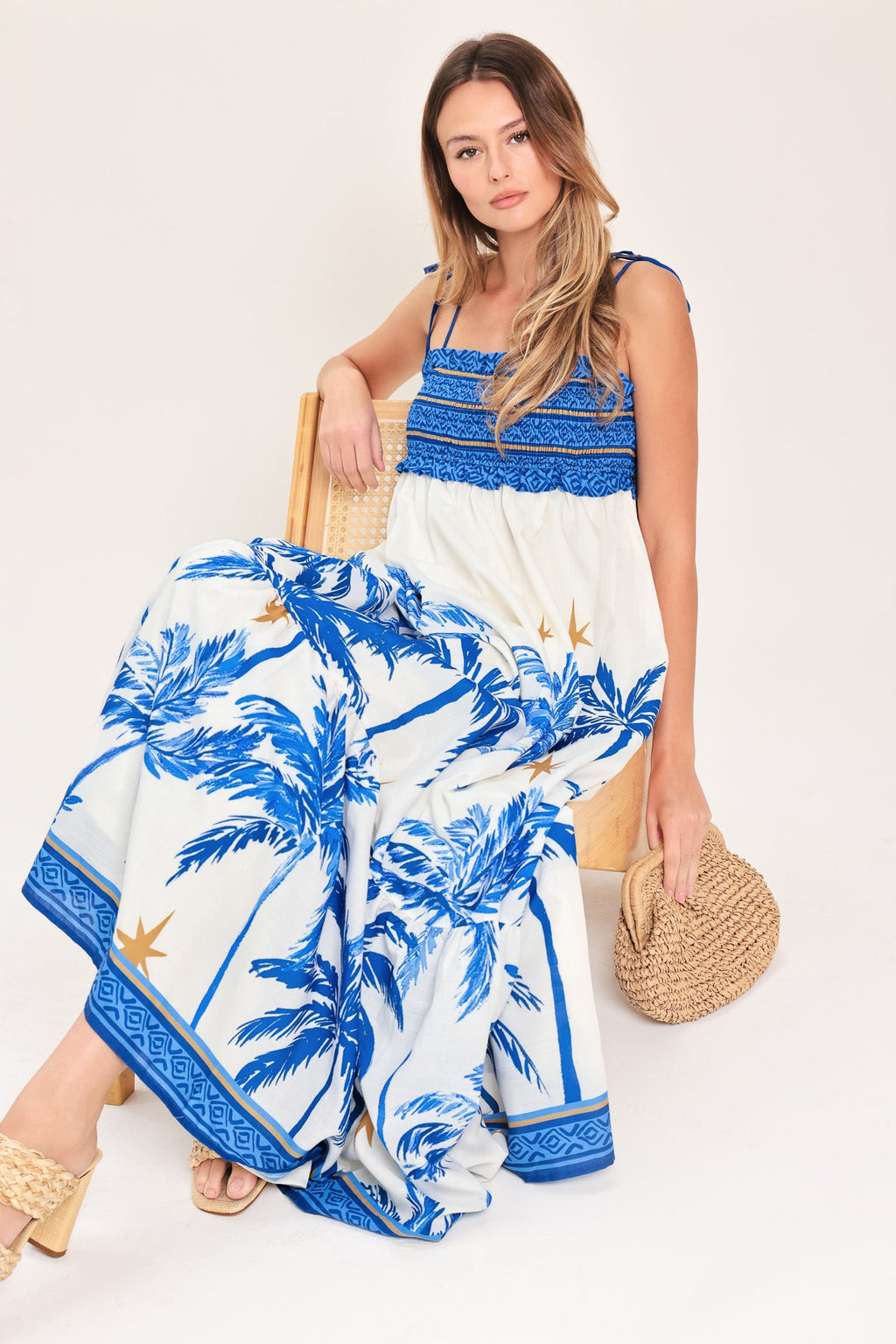 Palm Escape Maxi Dress