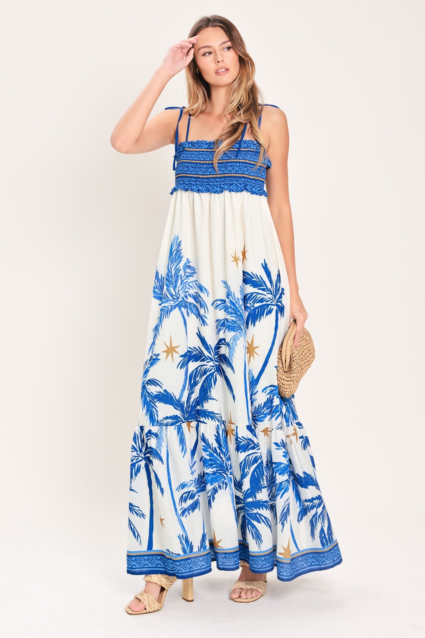 Palm Escape Maxi Dress