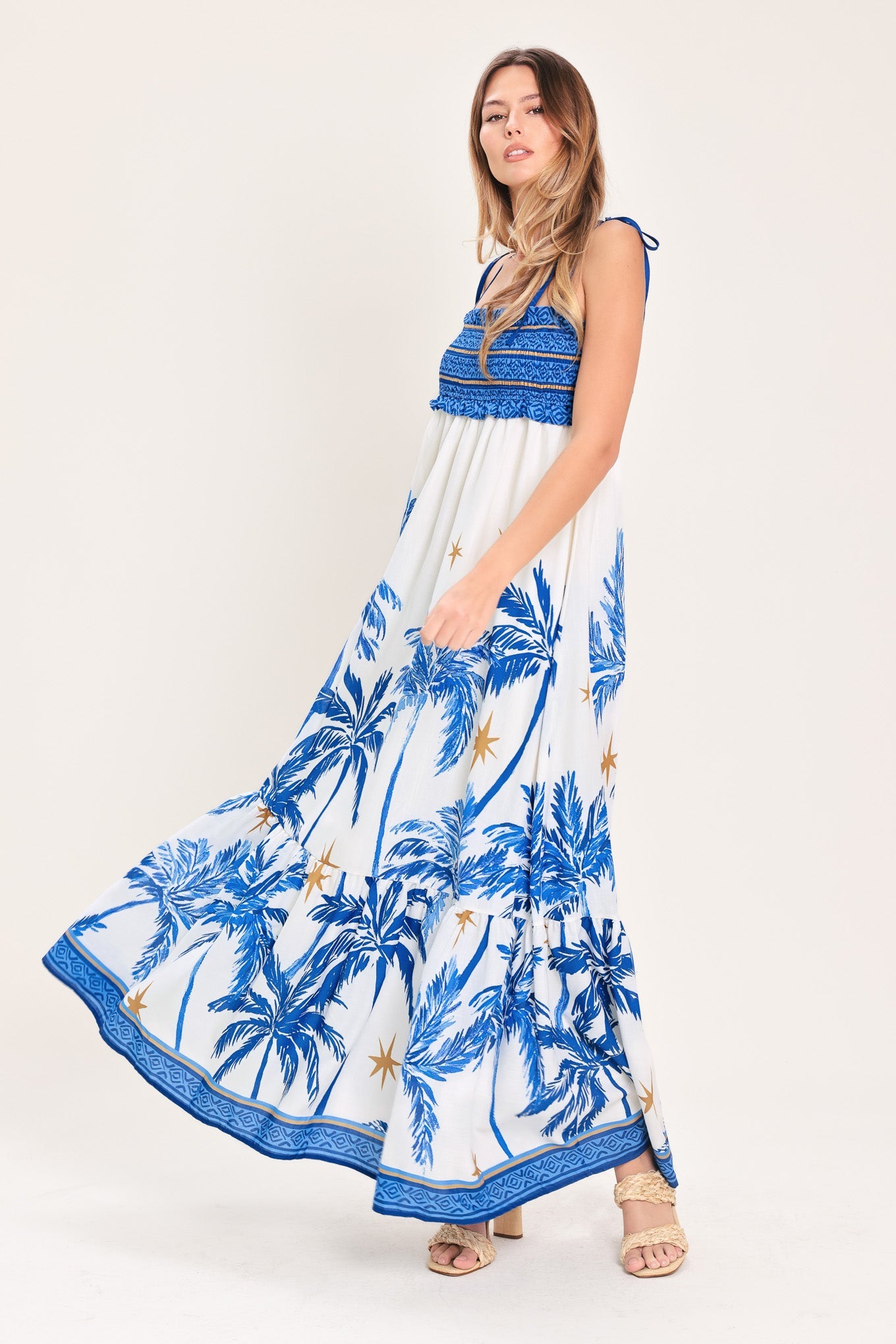 Palm Escape Maxi Dress
