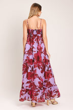 Love Blossom Woven Ankle Dres