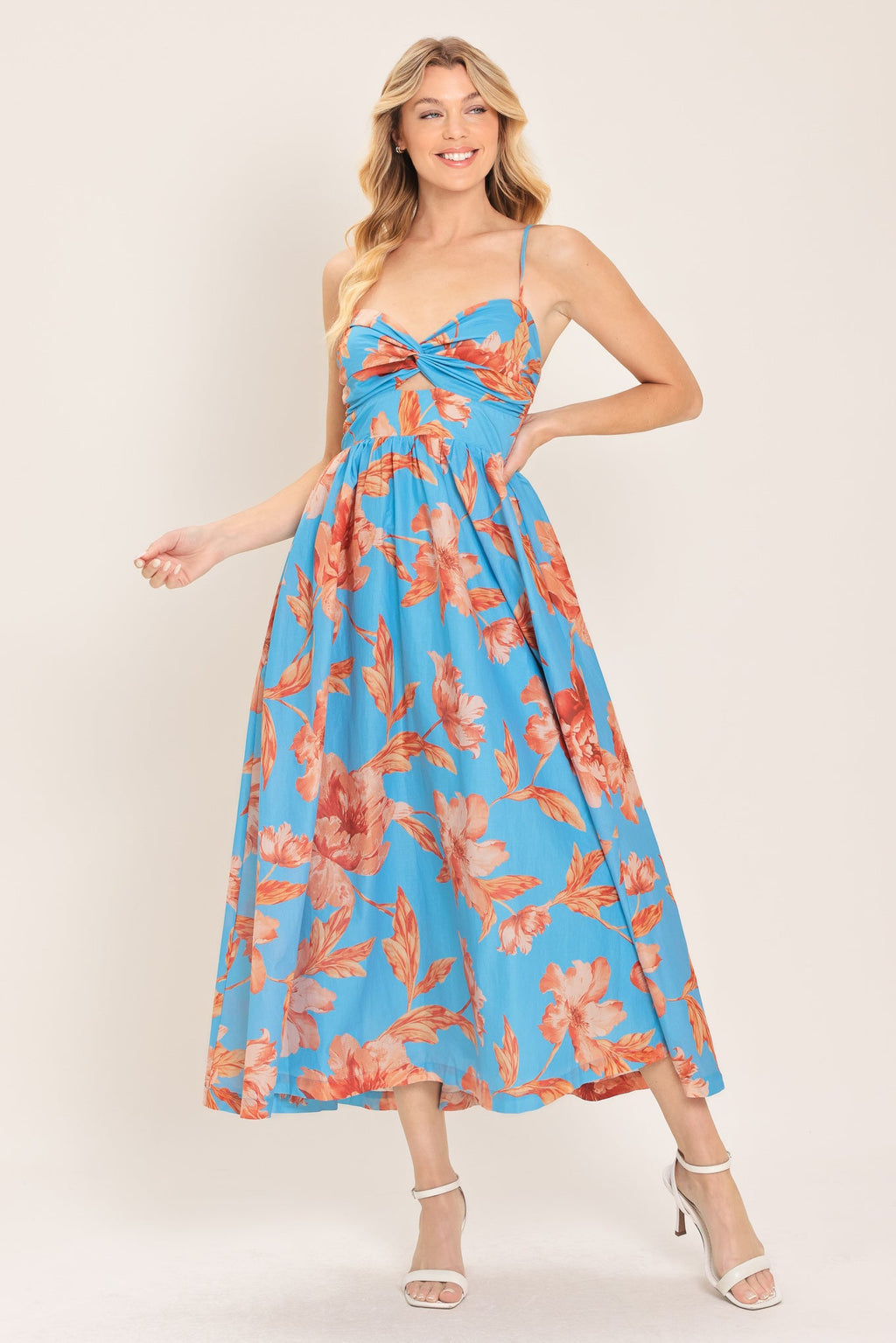 Lagoon Romance Midi Dress