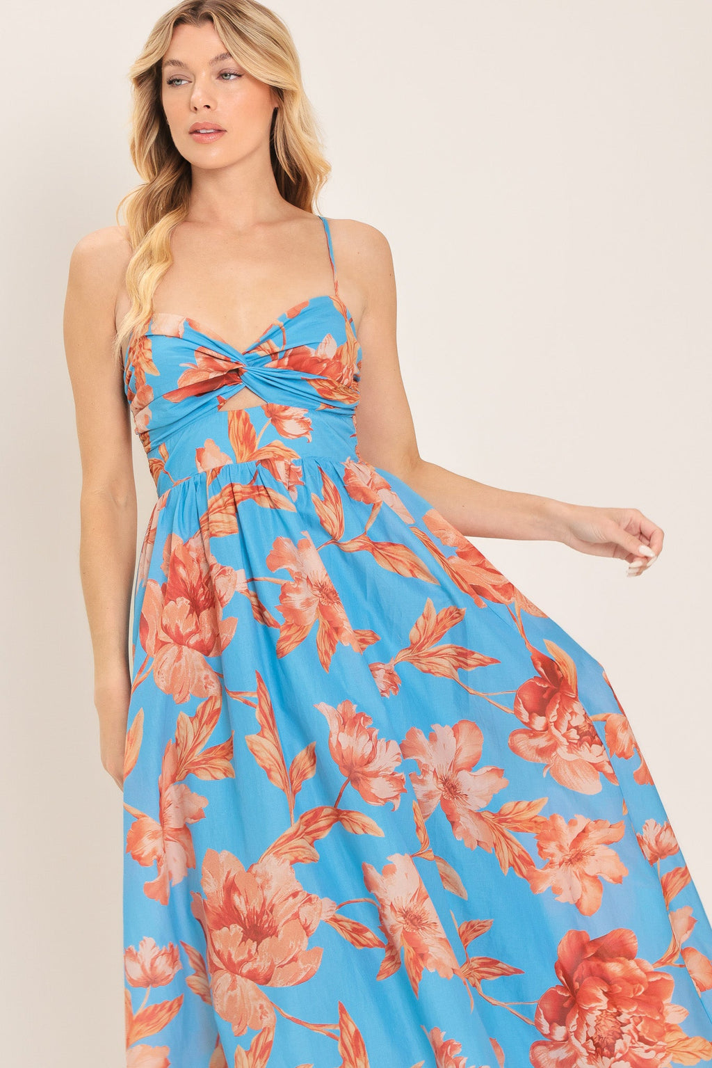 Lagoon Romance Midi Dress