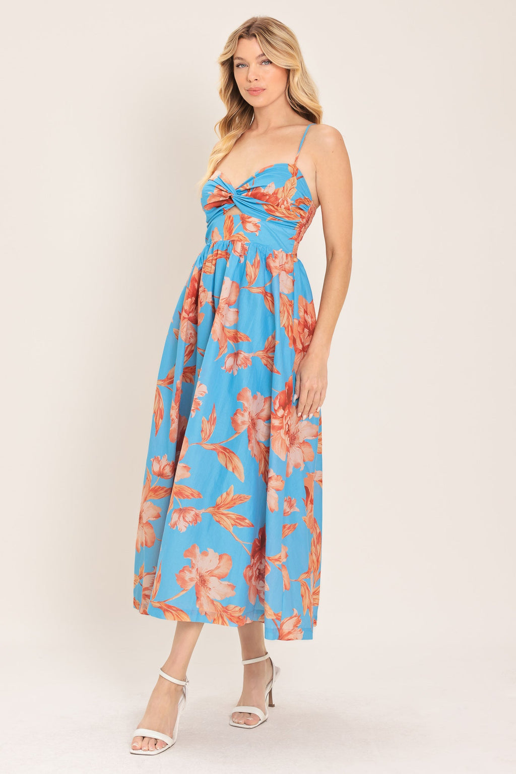 Lagoon Romance Midi Dress