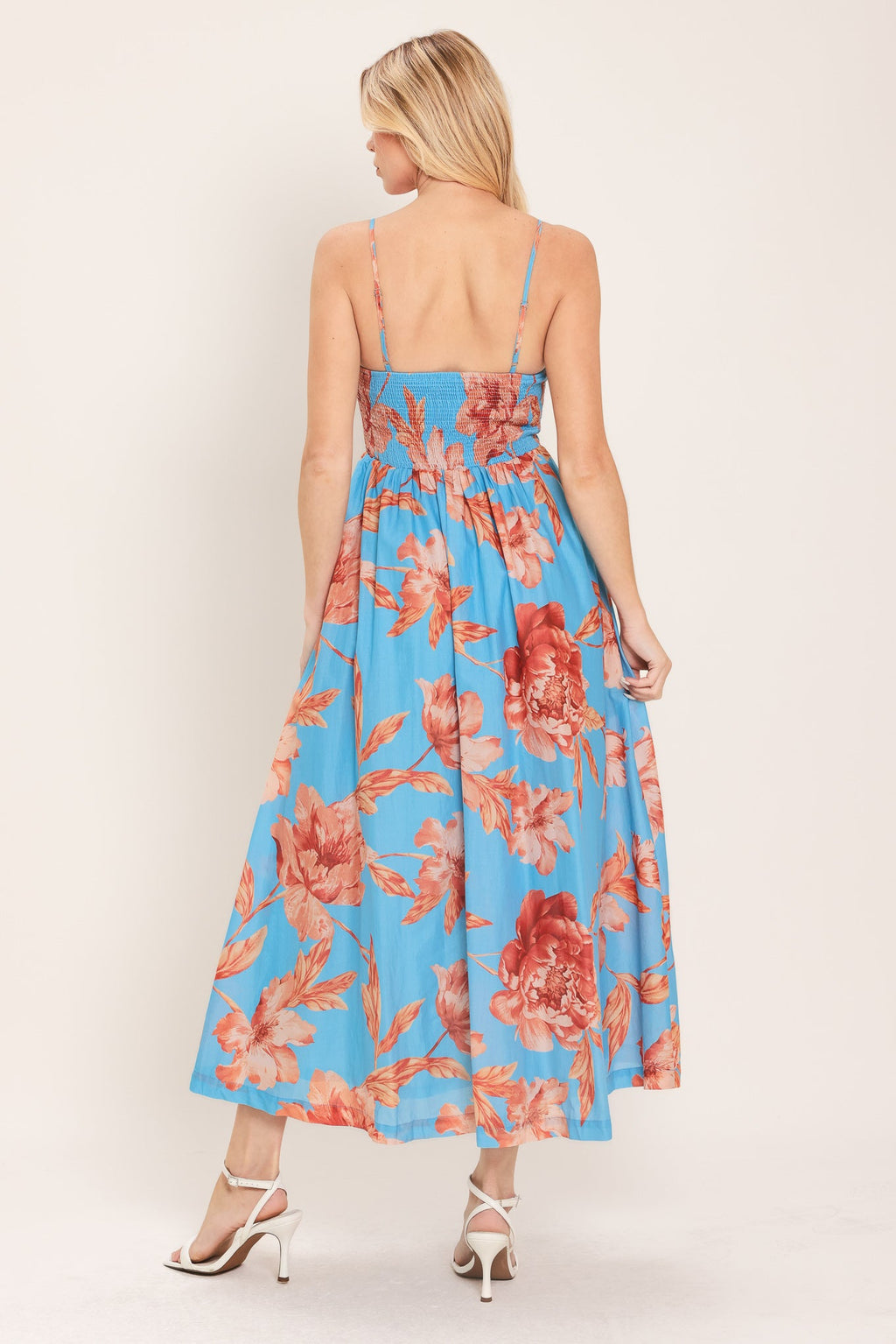 Lagoon Romance Midi Dress