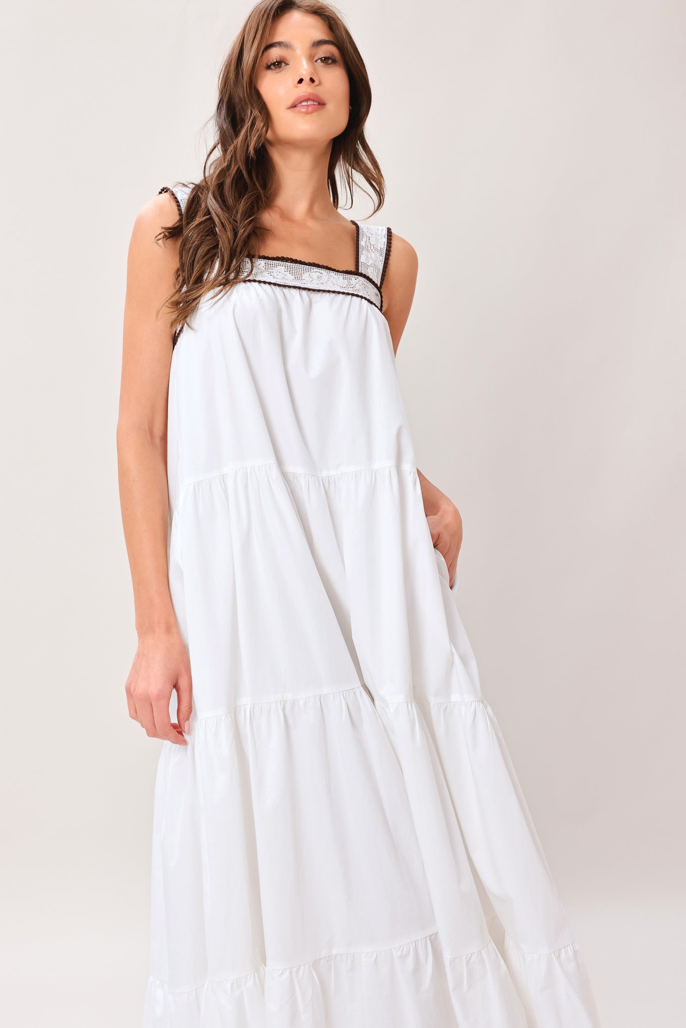 Cloud Line Maxi Dress