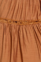 SUNSET DRIVE WOVEN MAXI DRESS