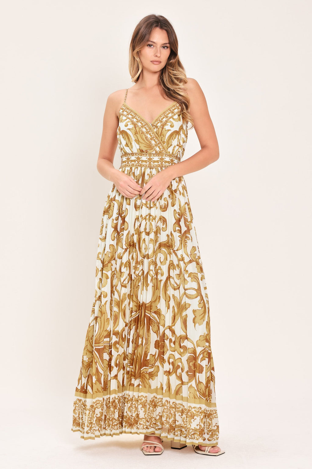 Royal Garden Maxi Dress