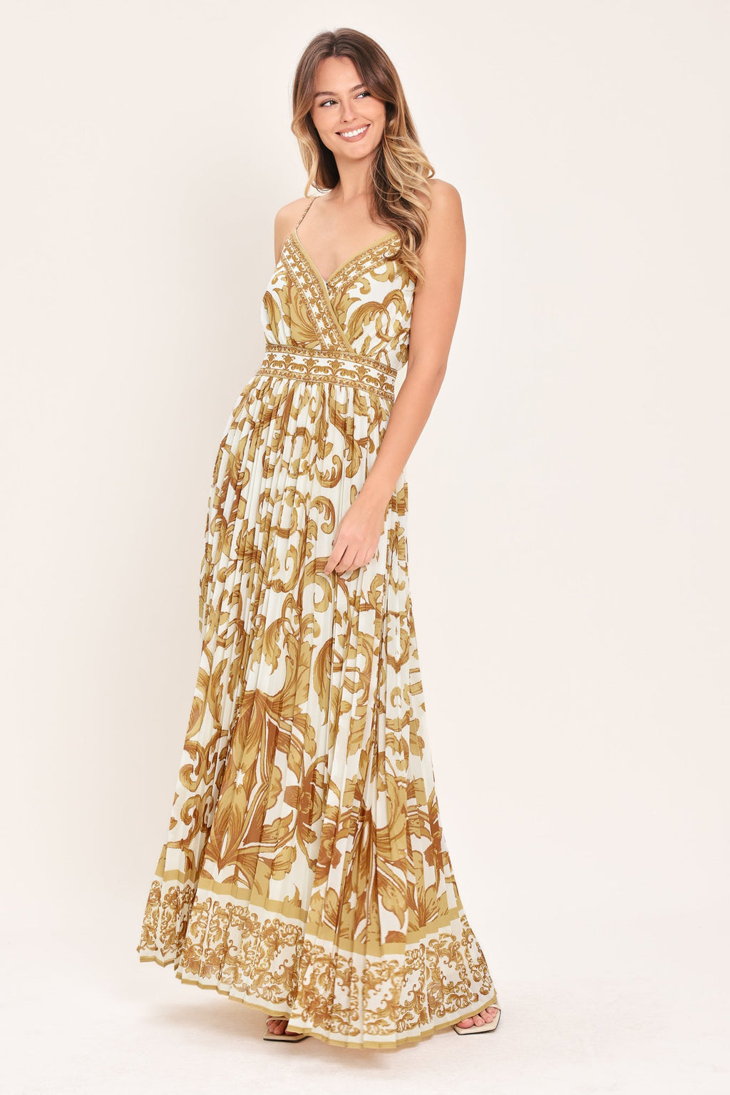 Royal Garden Maxi Dress