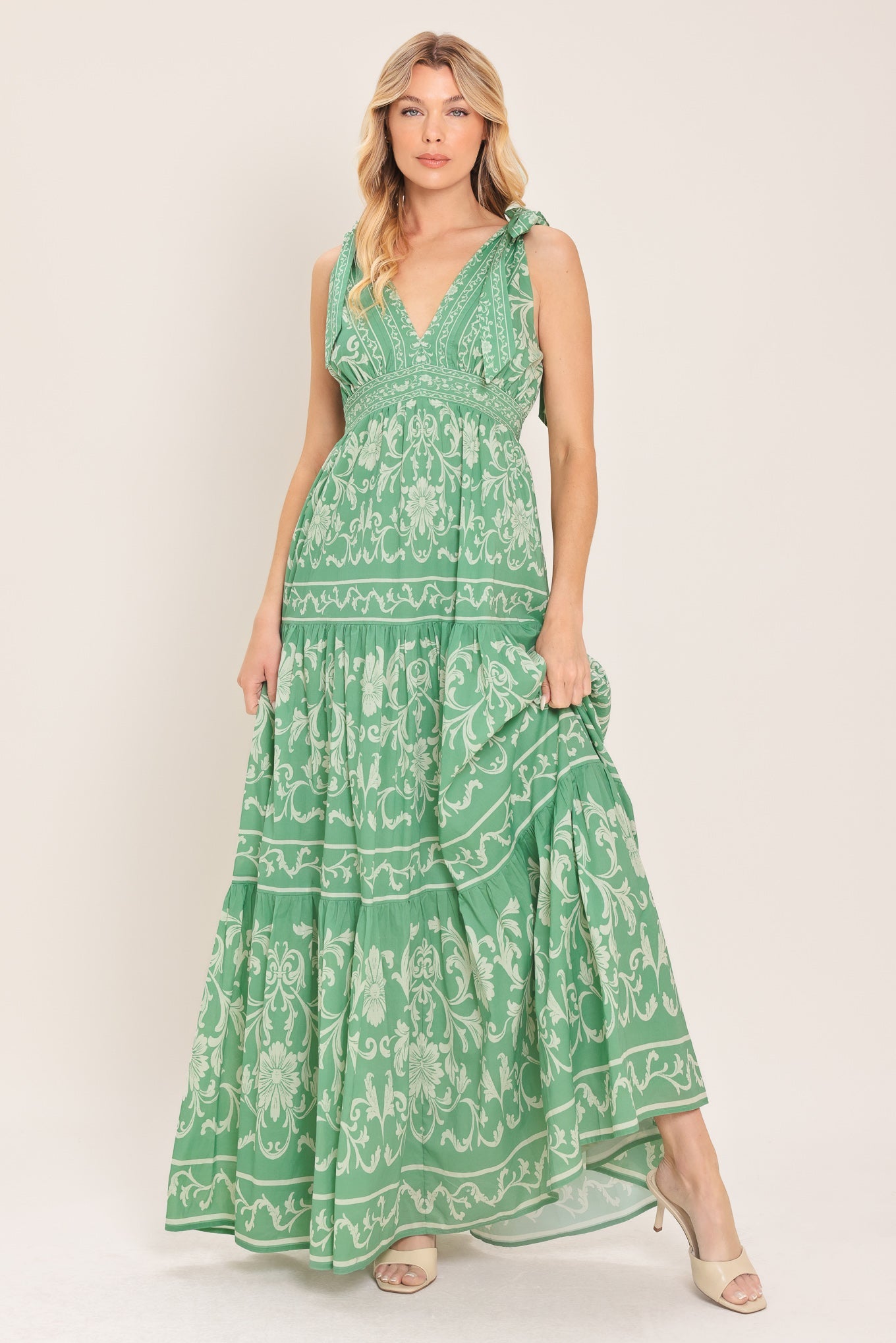 Verona Garden Maxi Dress