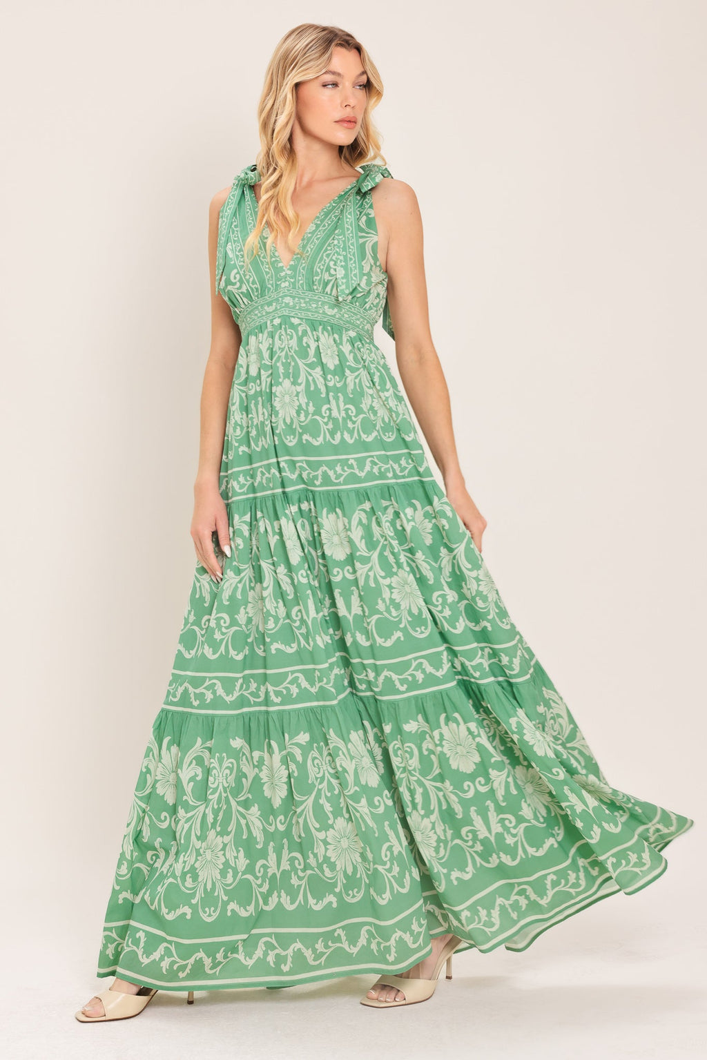 Verona Garden Maxi Dress