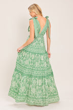 Verona Garden Maxi Dress