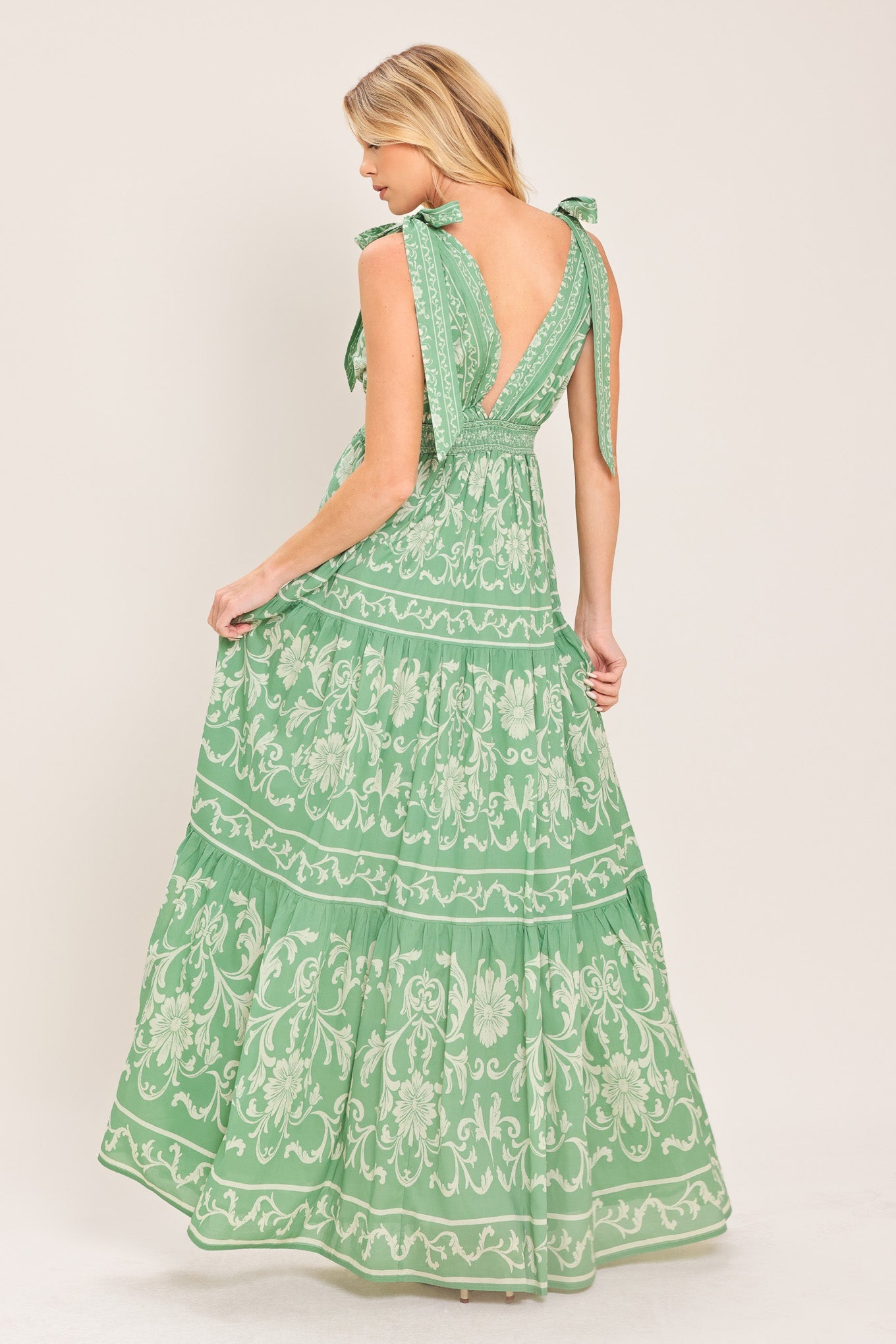 Verona Garden Maxi Dress