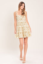 Beautiful Day Woven Mini Dress