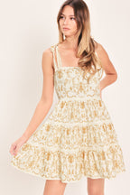 Beautiful Day Woven Mini Dress