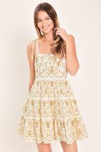 Beautiful Day Woven Mini Dress