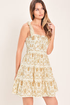 Beautiful Day Woven Mini Dress
