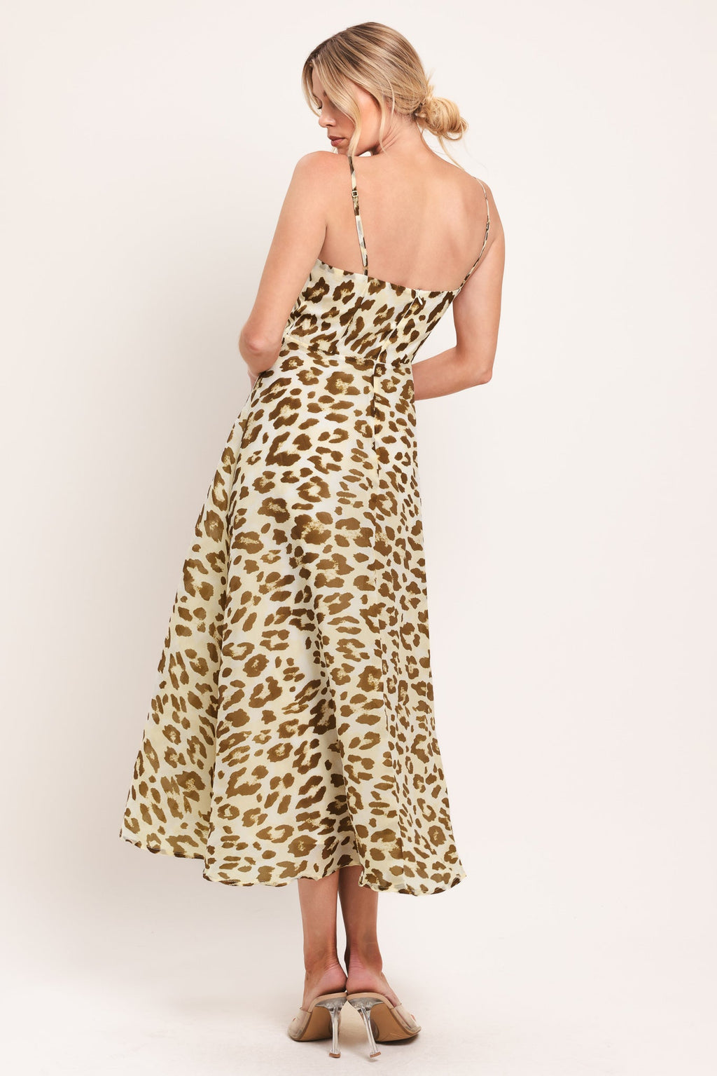 Leopard Grace Midi Dress
