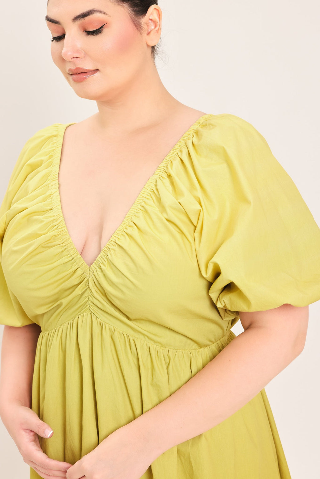 Citrine Garden Maxi Dress
