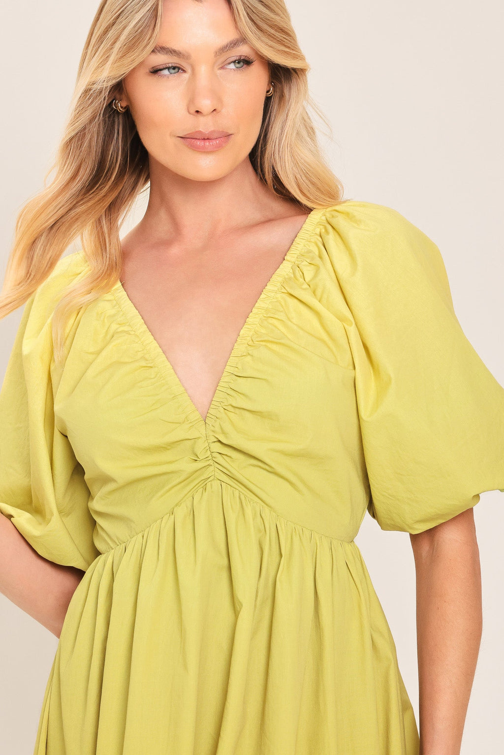 Citrine Garden Maxi Dress