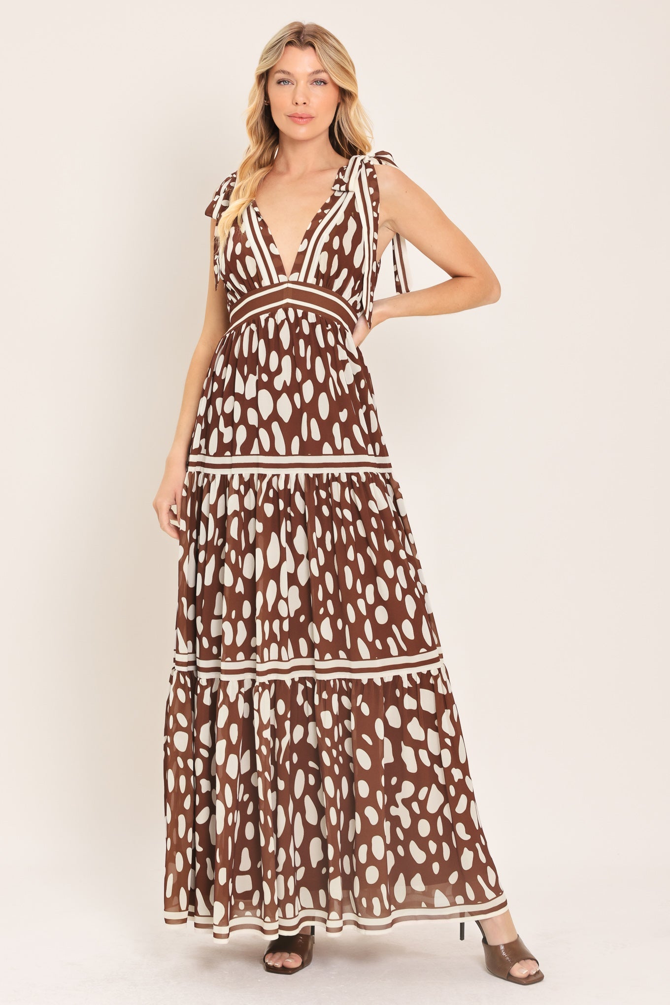 Spiced Terrain Maxi Dress
