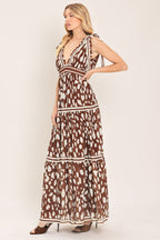 Spiced Terrain Maxi Dress