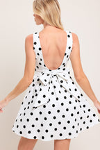 Spotlight Love Dot Woven Mini Dress