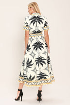 Monaco Moonlight Woven Shirt Midi Dress