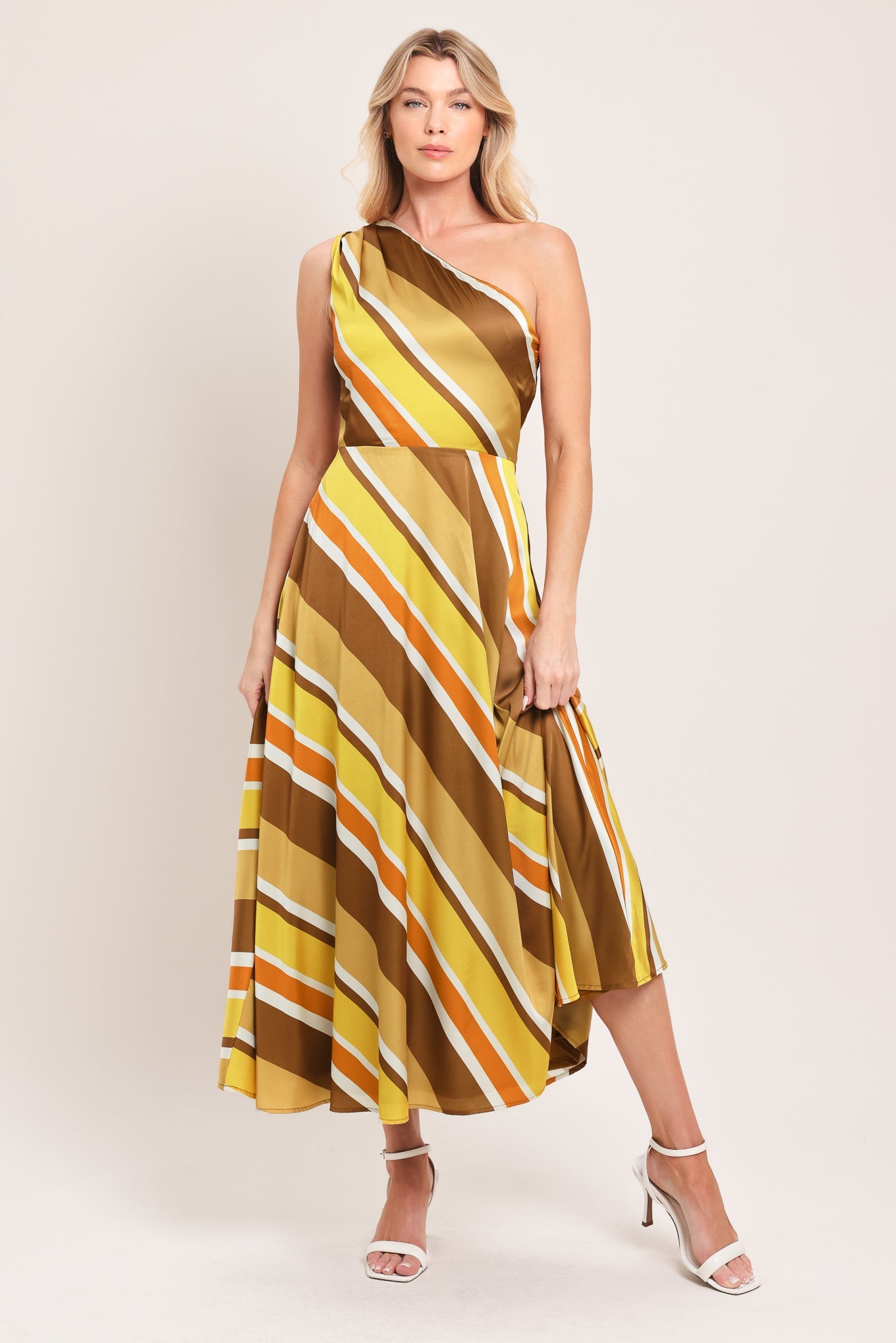 Soft Sunshine Midi Dress