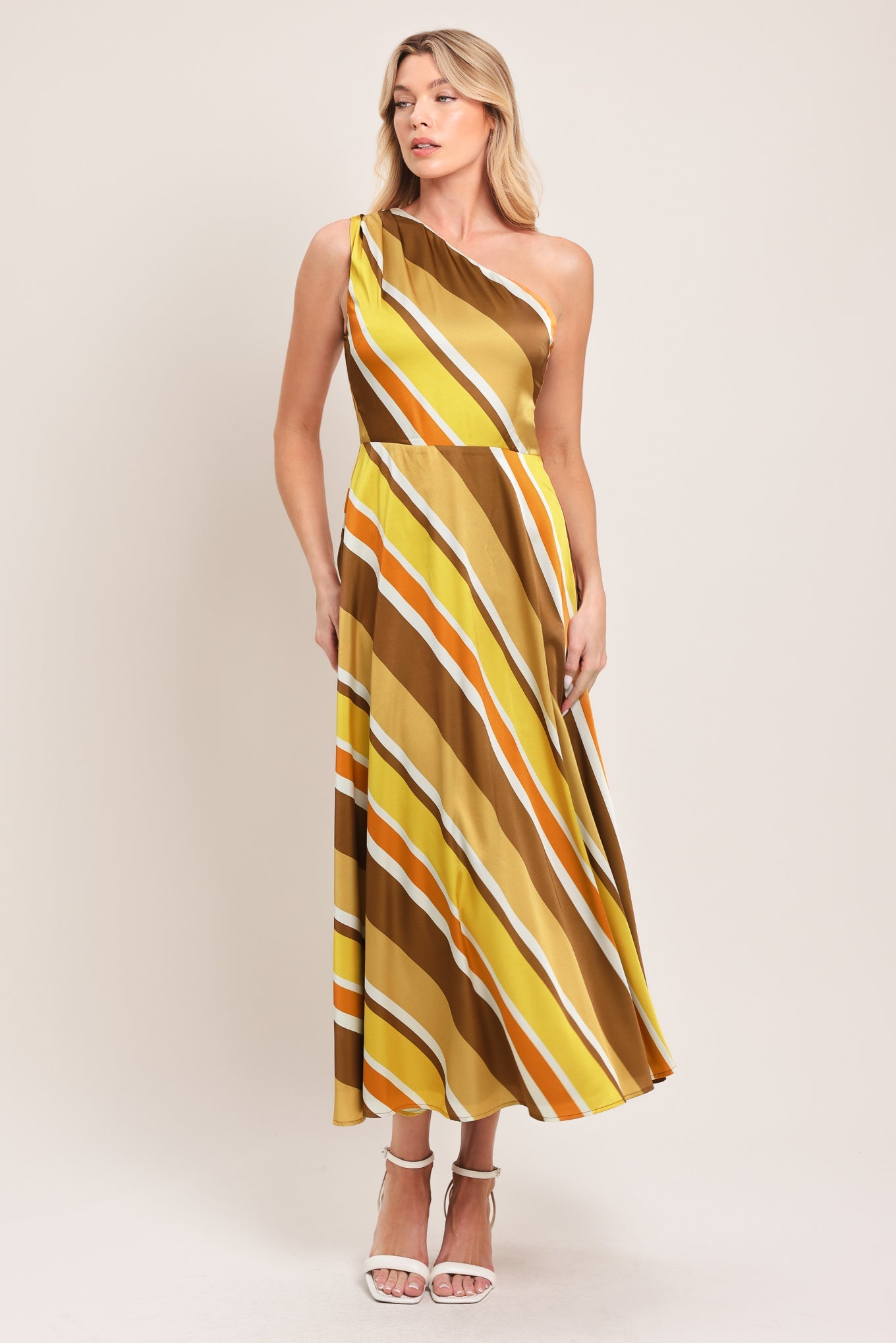 Soft Sunshine Midi Dress