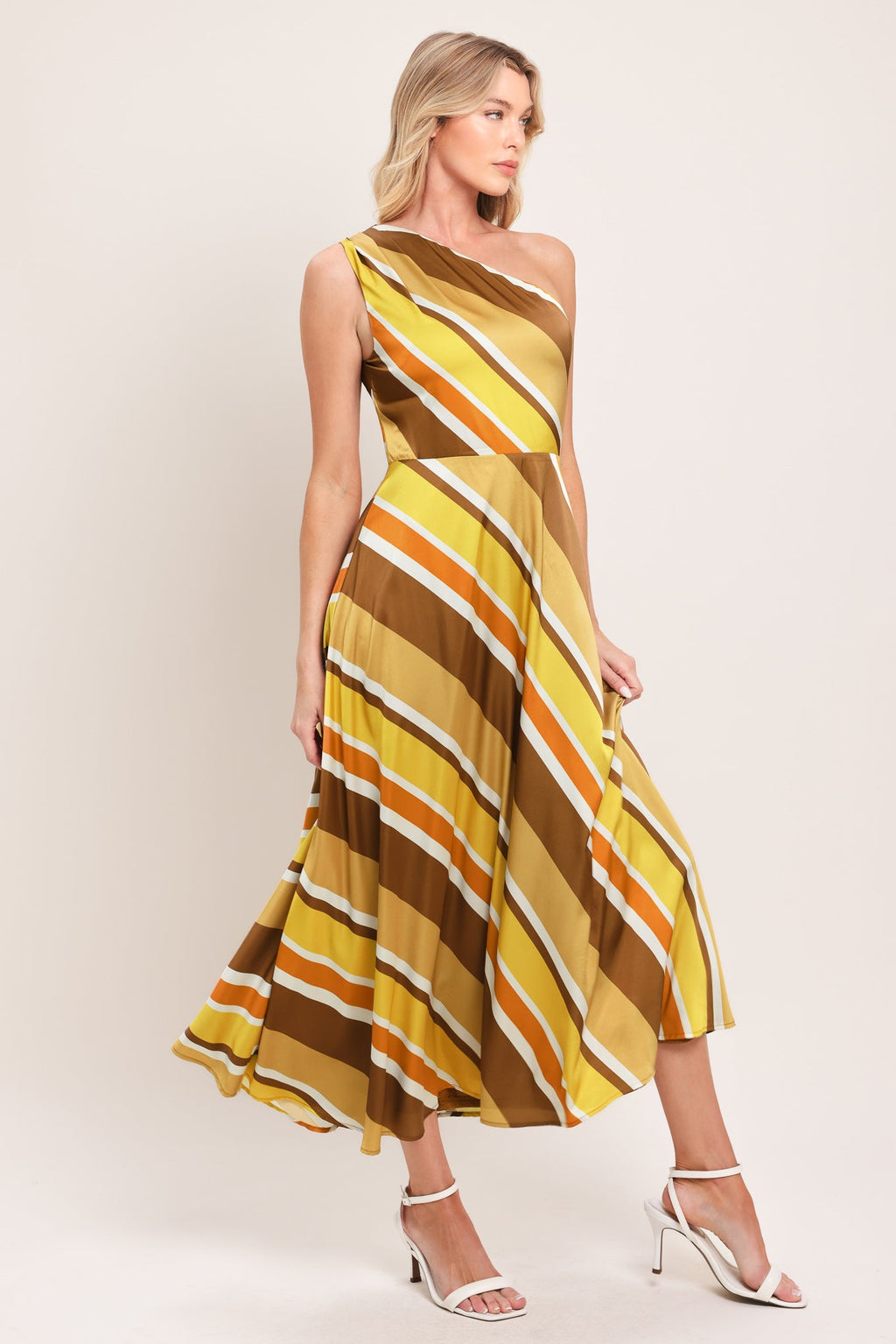 Soft Sunshine Midi Dress