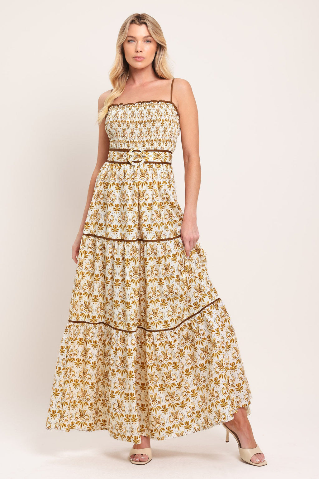 Dainty Flora Maxi Dress