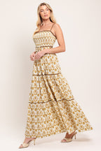 Dainty Flora Maxi Dress