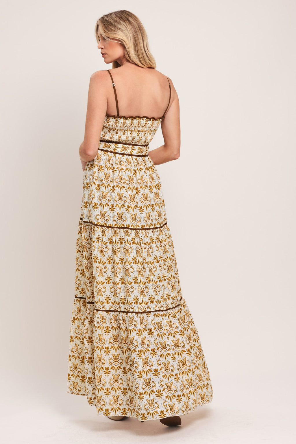 Dainty Flora Maxi Dress