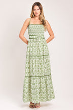 Dainty Flora Maxi Dress