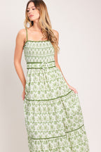 Dainty Flora Maxi Dress