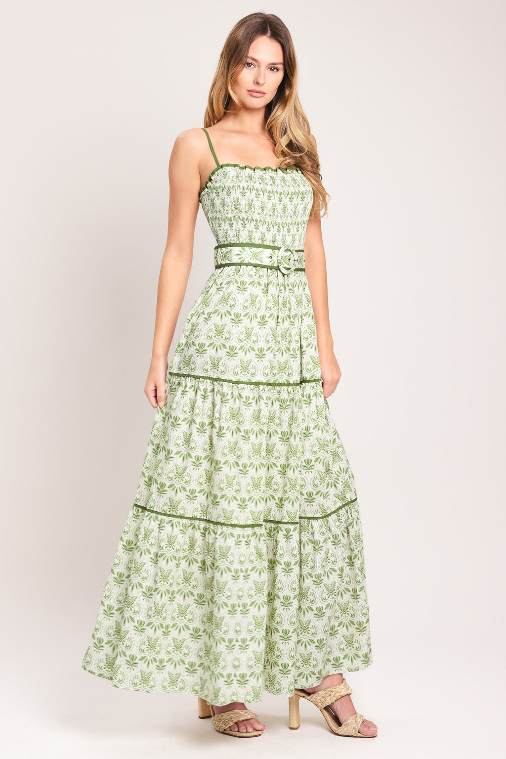 Dainty Flora Maxi Dress