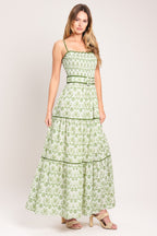 Dainty Flora Maxi Dress