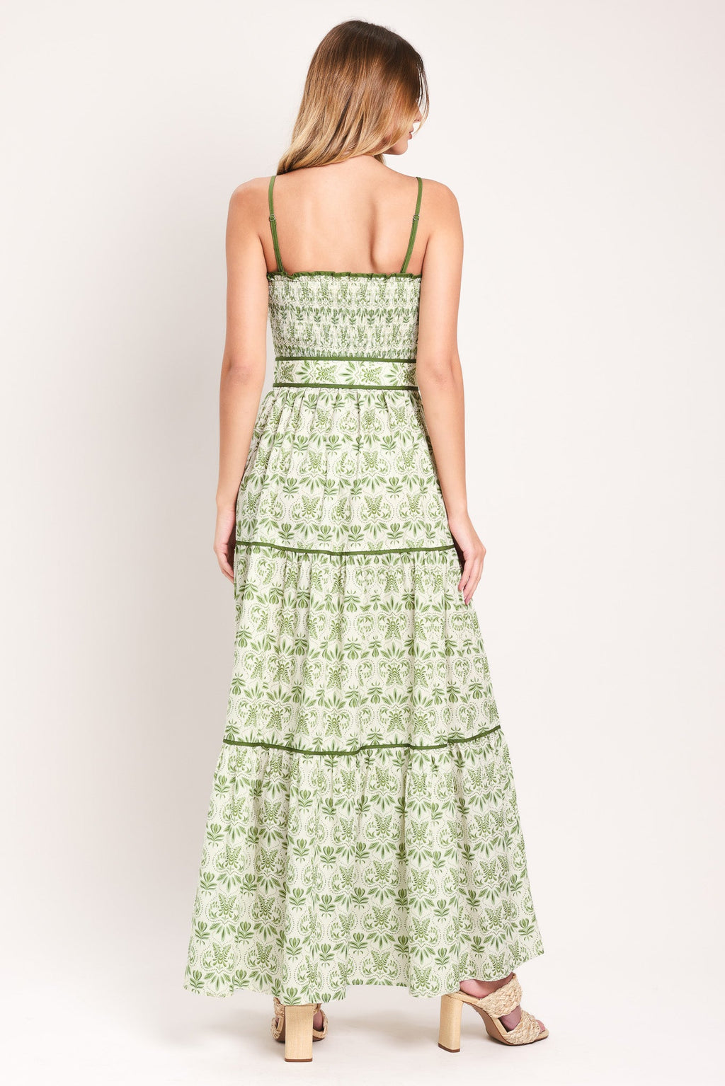 Dainty Flora Maxi Dress
