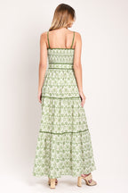 Dainty Flora Maxi Dress