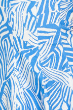 BLUE LAGOON CHIC WOVEN MINI DRESS