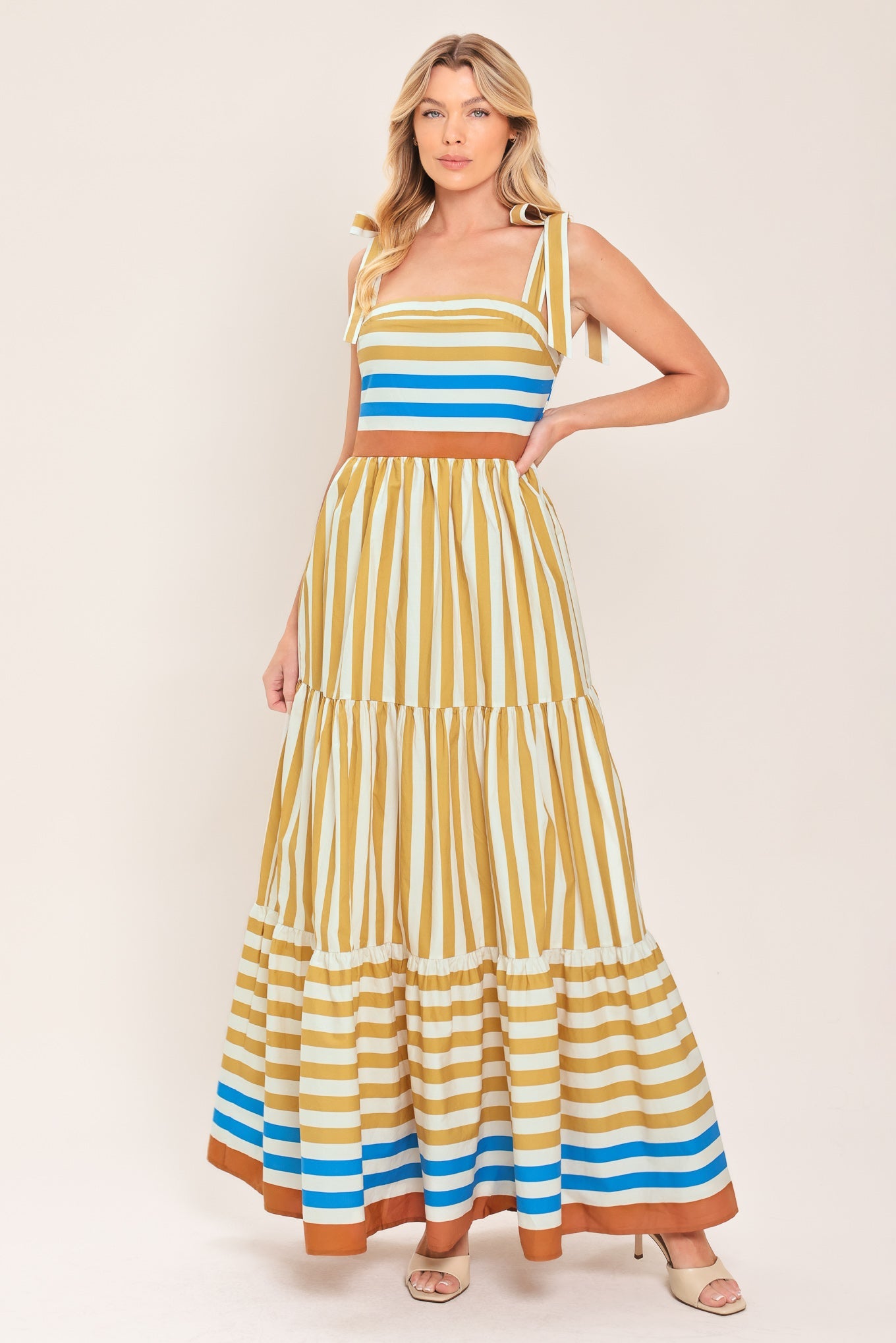 Sunny Cabana Maxi Dress