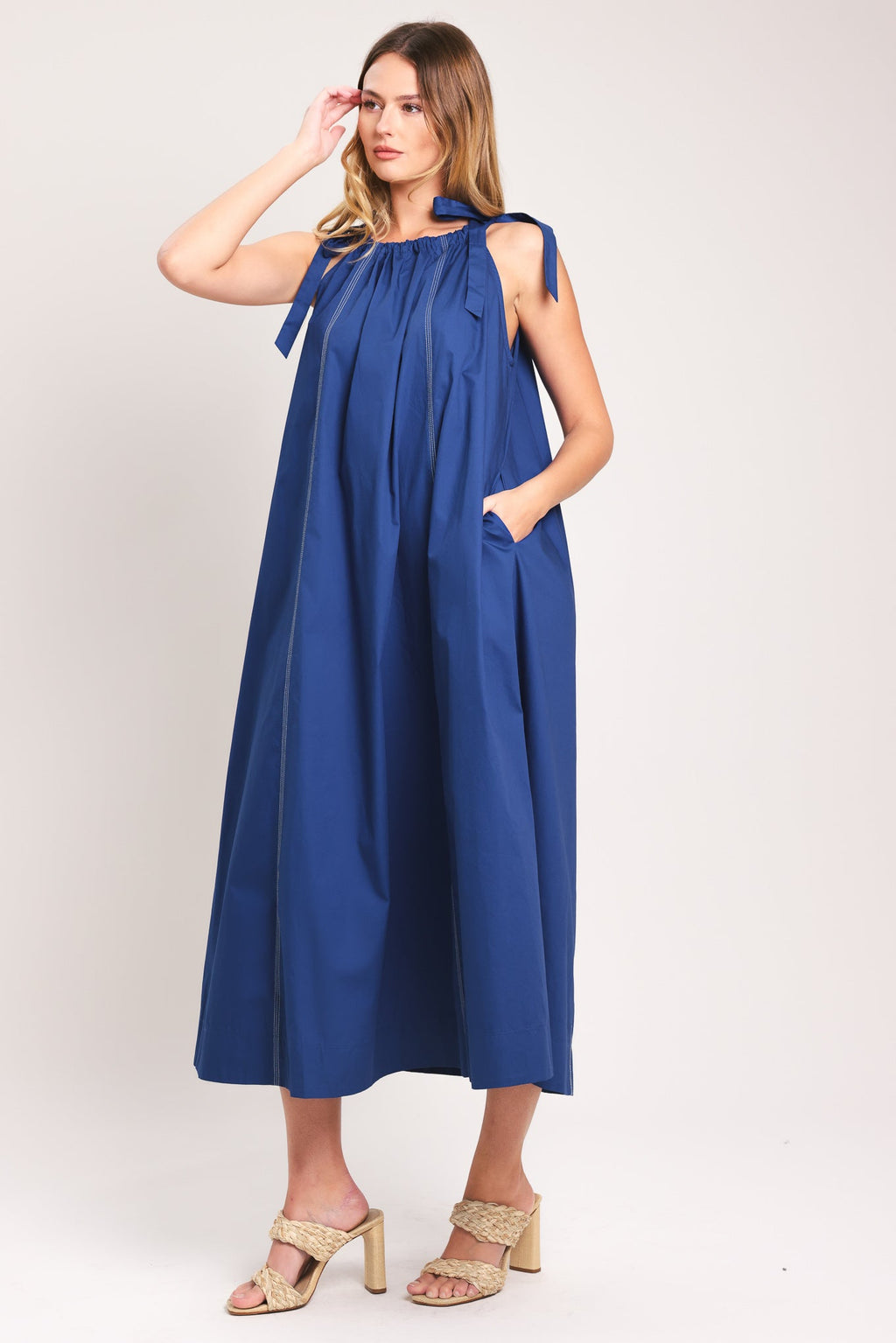 Coastal Ease Midi Dress