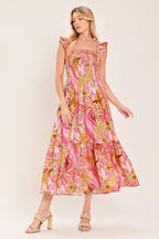 Cabana Crush Midi Dress