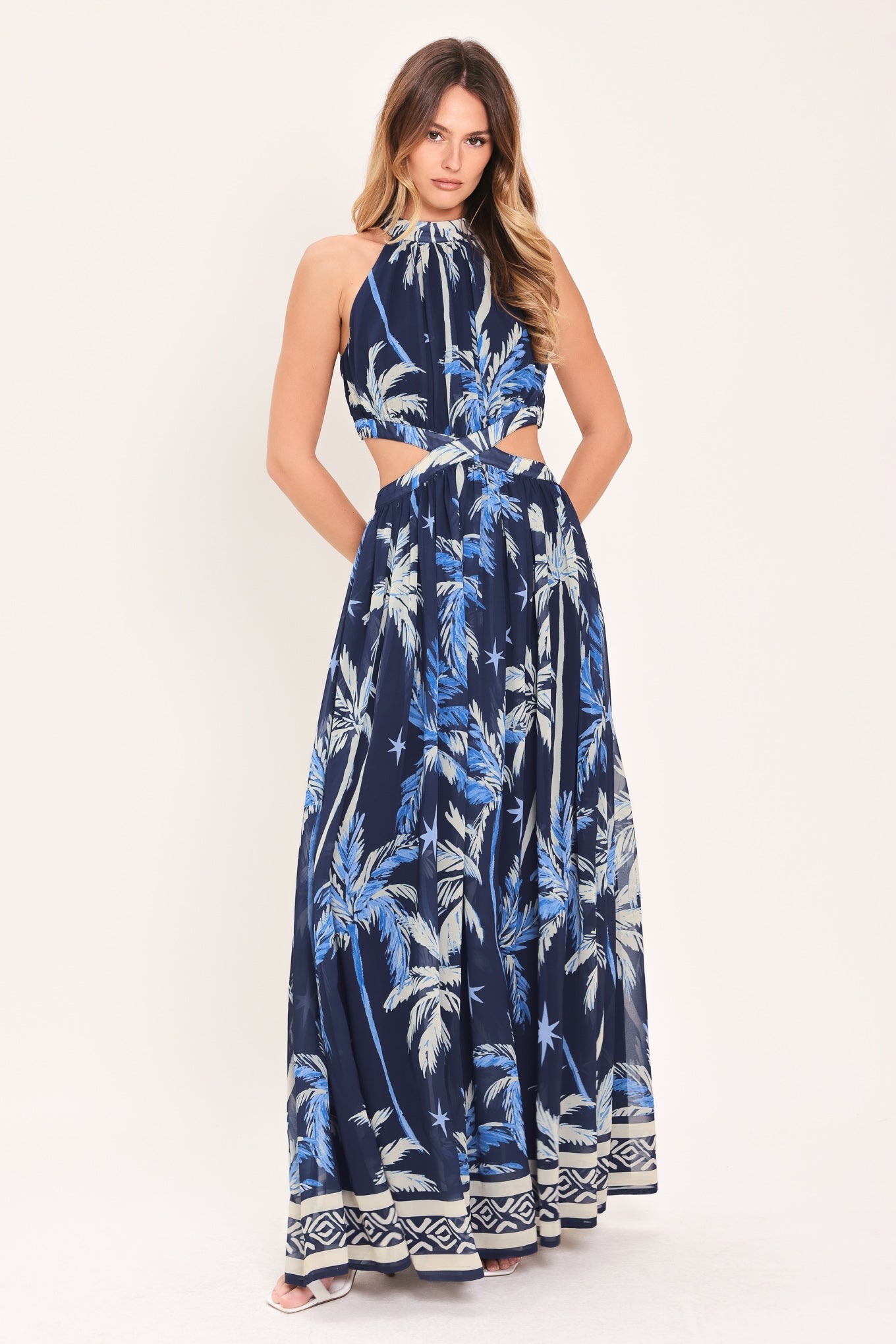 Coastal Stargazer Maxi Dress
