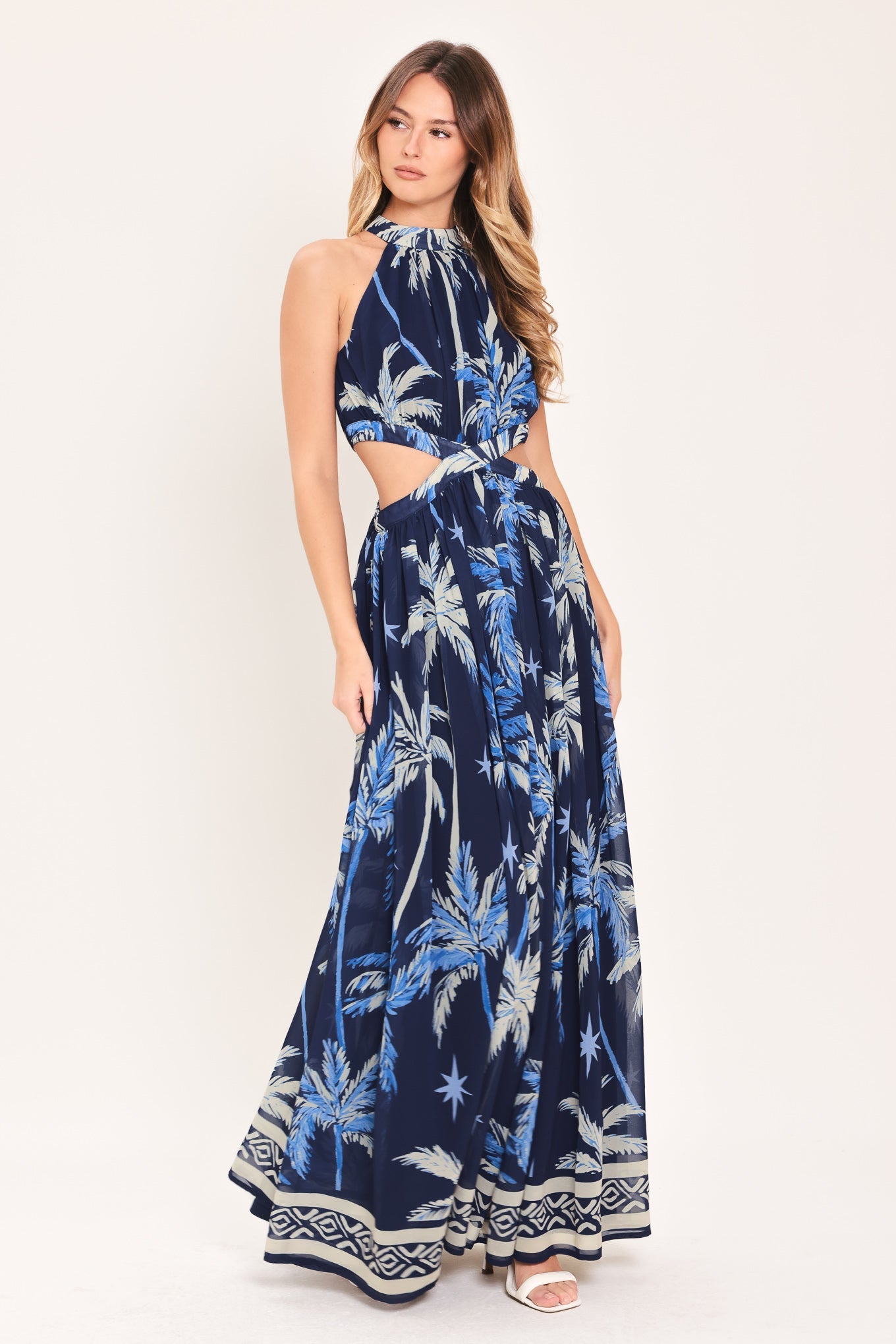 Coastal Stargazer Maxi Dress