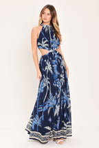 Coastal Stargazer Woven Maxi Dress