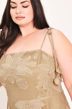 Sandy Bloom Floral Midi Dress