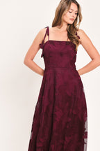 Sandy Bloom Floral Midi Dress