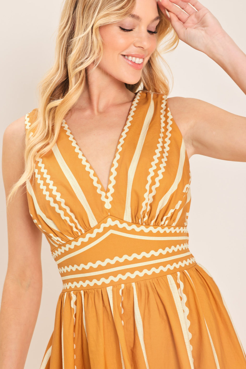 Marigold Dream Midi Dress