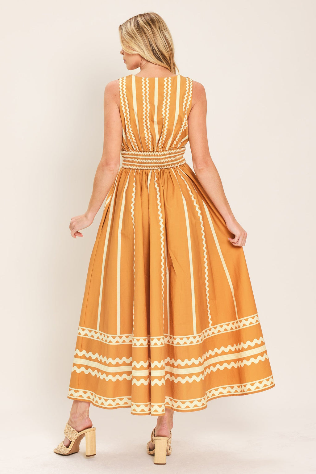 Marigold Dream Midi Dress